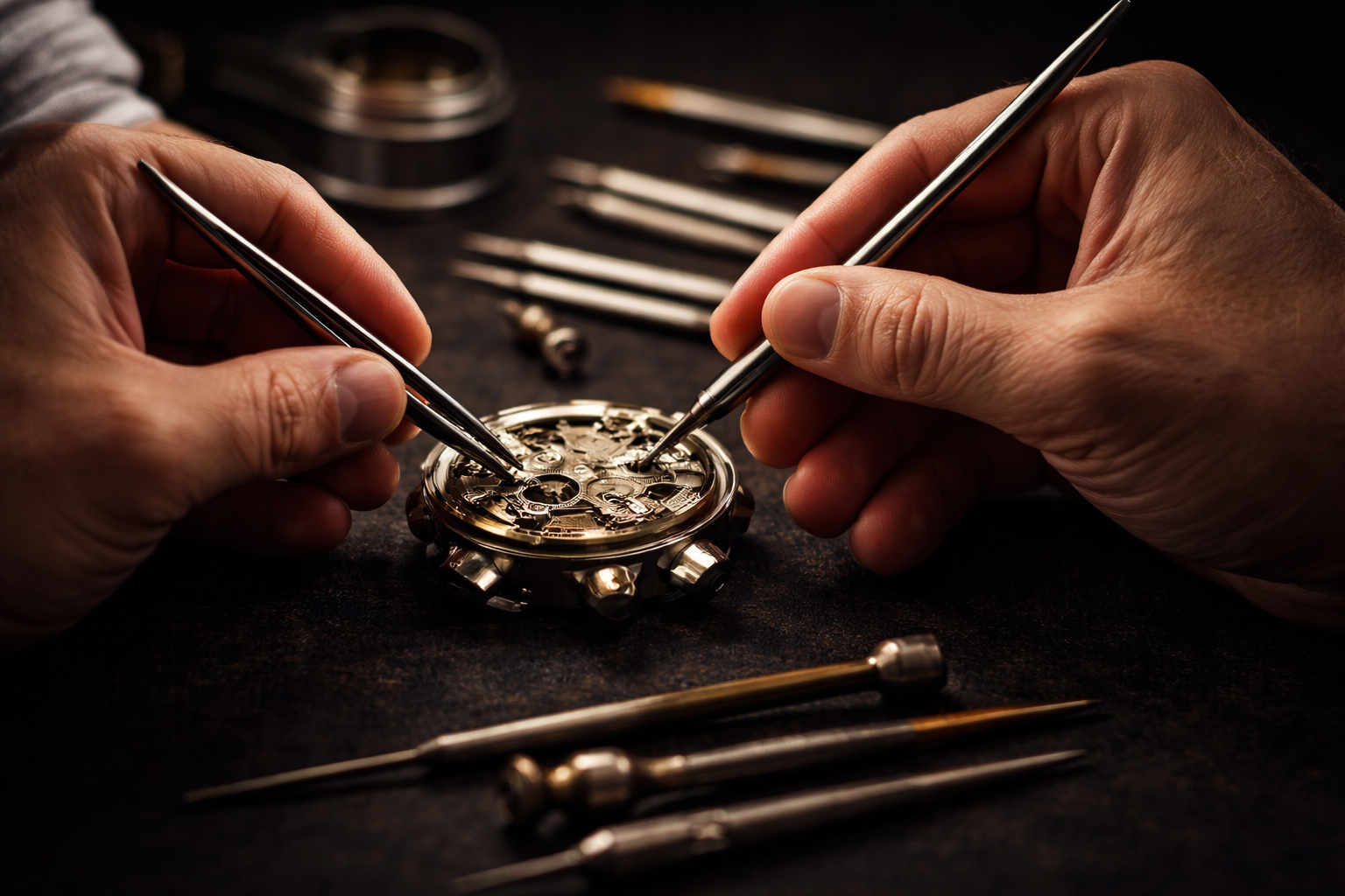 Luxury watch repair service
